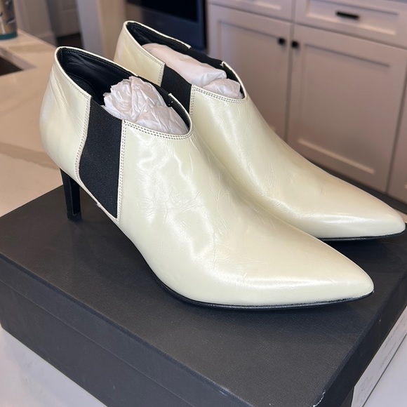 RAG & BONE | Beha Leather Boot in Antique White - Picture 2 of 7